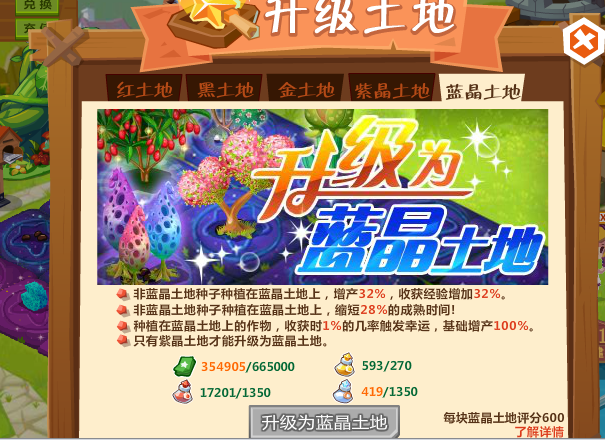 qq农场黑土地升级条件？qq农场黑土地升级价格表