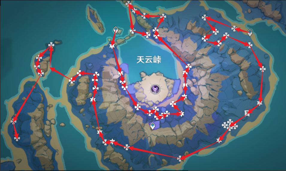 原神天云草实位置（原神中天云草实的具体位置）